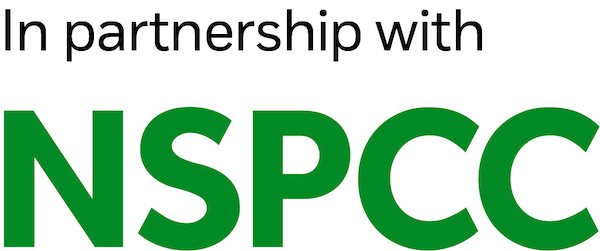 In partnership with NSPCC logo